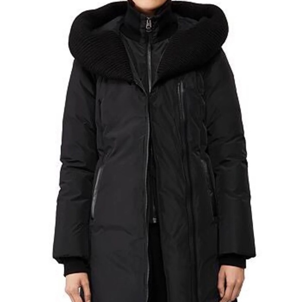 Mackage Brigid knit down puffer parka
